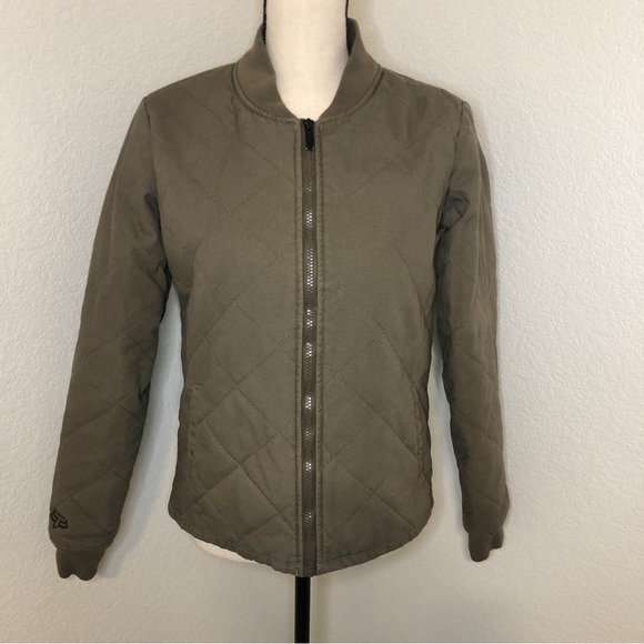 Fox Racing Quilted Bomber Jacket Size Small - Picture 2 of 16